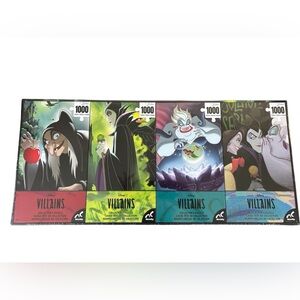 Disney Villains Puzzle Set